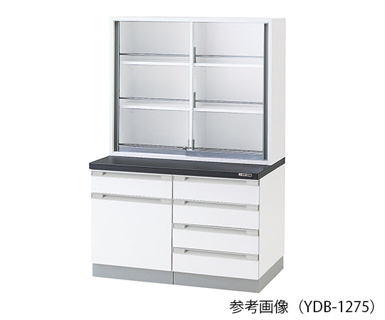 薬品器具戸棚 1800×400/750×1800mm YDB-1875 3-5767-14