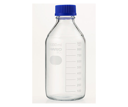 耐熱ねじ口瓶(液切リング付) GL-45 1000mL 10本入 NBO-1L-SCI 63-1246