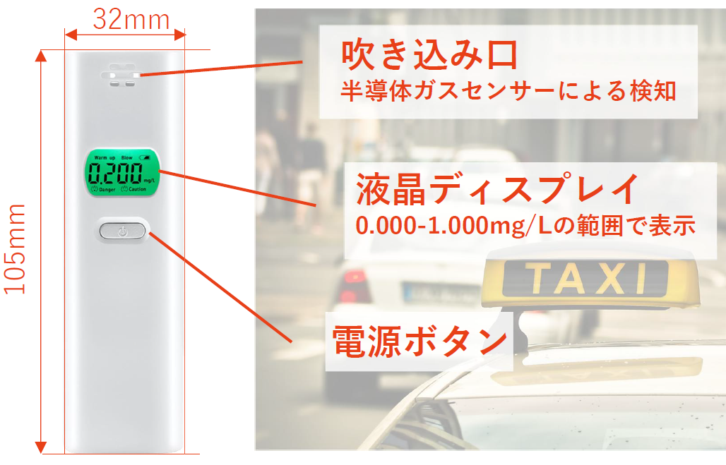 アルコールチェッカー LCDディスプレイ アルコール検知器 10個取替