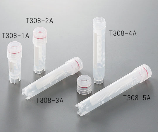 クライオバイアル Oリングシールタイプ 3ml 外ネジ・自立型 T308-3A 2-3881-24