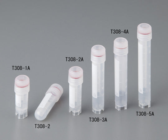 クライオバイアル 2.0mL(外ネジ・丸底) T308-2 2-3881-02