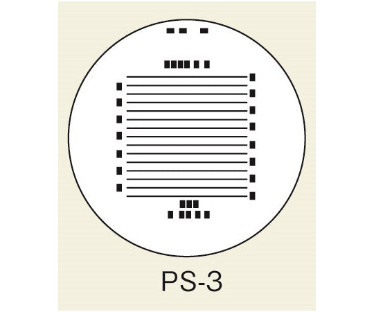 スケール・ルーペ目盛板 10×用 PS-3 2-191-03