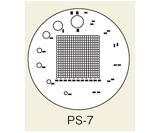 スケール・ルーペ目盛板 PS-7 2-191-04