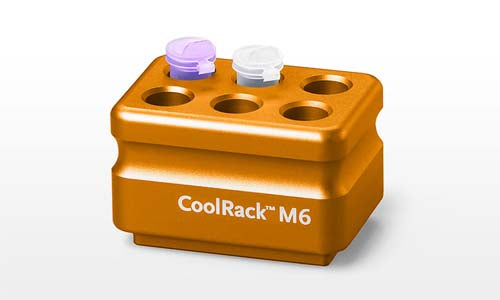 CoolRack M6 1.5mL/2mL×6本 オレンジ BCS-165