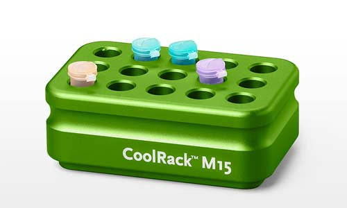 CoolRack M15 1.5mL/2mL×15本 グリーン BCS-125G