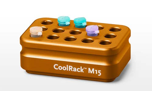 CoolRack M15 1.5mL/2mL×15本 オレンジ BCS-125O