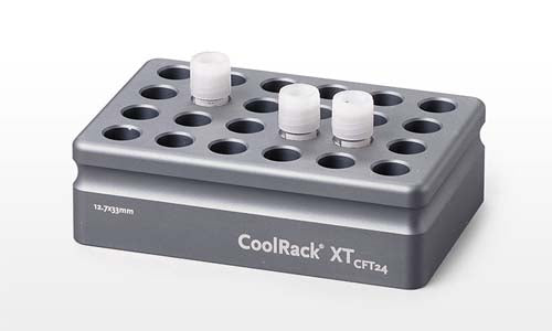 CoolRack XT CFT24 クライオチューブ×24本 グリップ付 グレー BCS-534