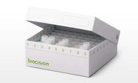 TruCool Hinged Cryo Boxes ホワイト 81穴 1mL/2mL 5個 BCS-206