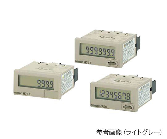 カウンター(電池内蔵タイプ) ブラック H7ET-N1-B 4-338-16