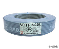 ビニルキャブタイヤ丸形コード(VCT-F) 3心 φ4.8mm   3-9667-02