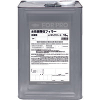 ニッぺ FORPRO水性微弾性フィラー 16kg 白 411F101 158-8341