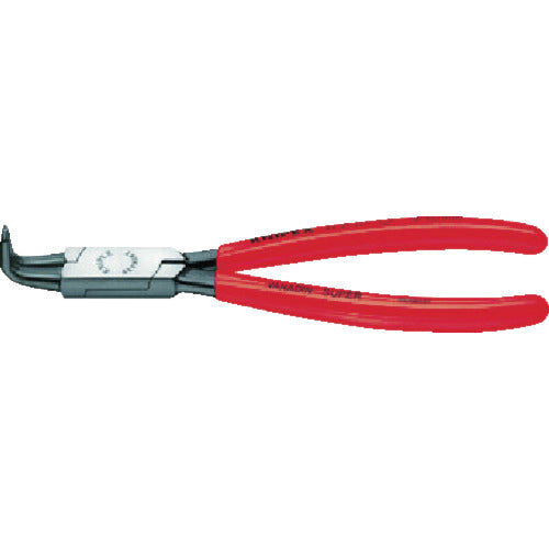 KNIPEX 4621-A41 軸用スナップリングプライヤー 曲 471-3621