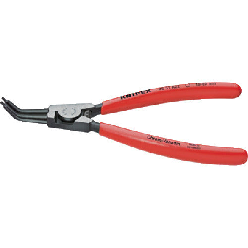 KNIPEX 軸用リングプライヤー45度 10-25mm 4631-A12 446-8261