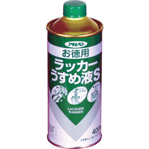 アサヒペン お徳用ラッカーうすめ液S400ML 571175 445-0914