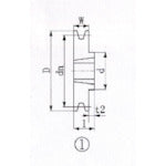 INMEDIAM】EVN ブッシングプーリー SPA 170mm 溝数1 SPA170-1 380-5484