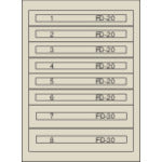 INMEDIAM】ヴィドマー ファインキャビネットFC-180R-IV(塗装色